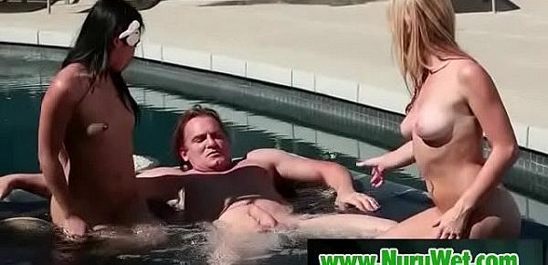  Hot masseuses sucking client before massage - Evan Stone, Cindy Starfall